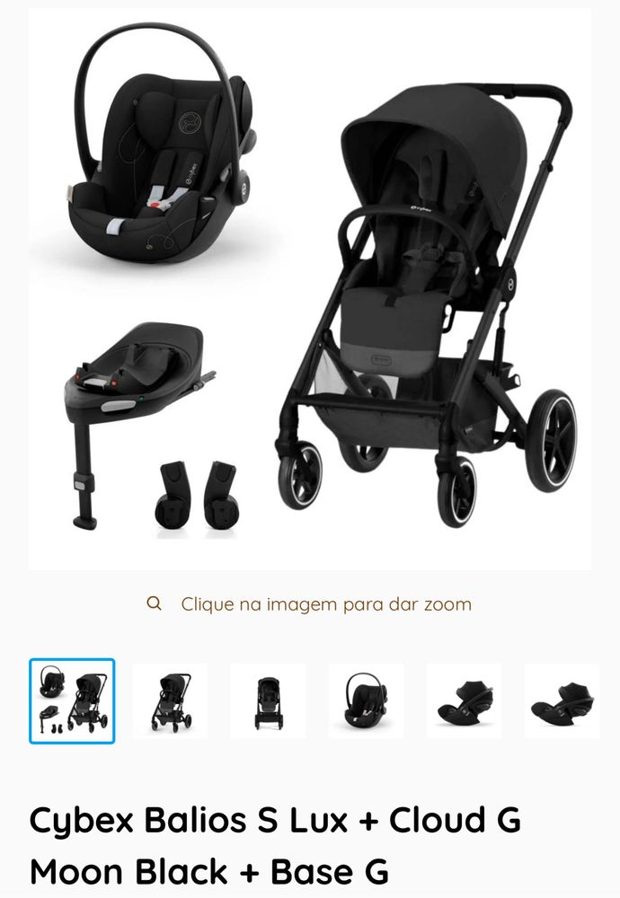 Carrinho bebé cybex balios M