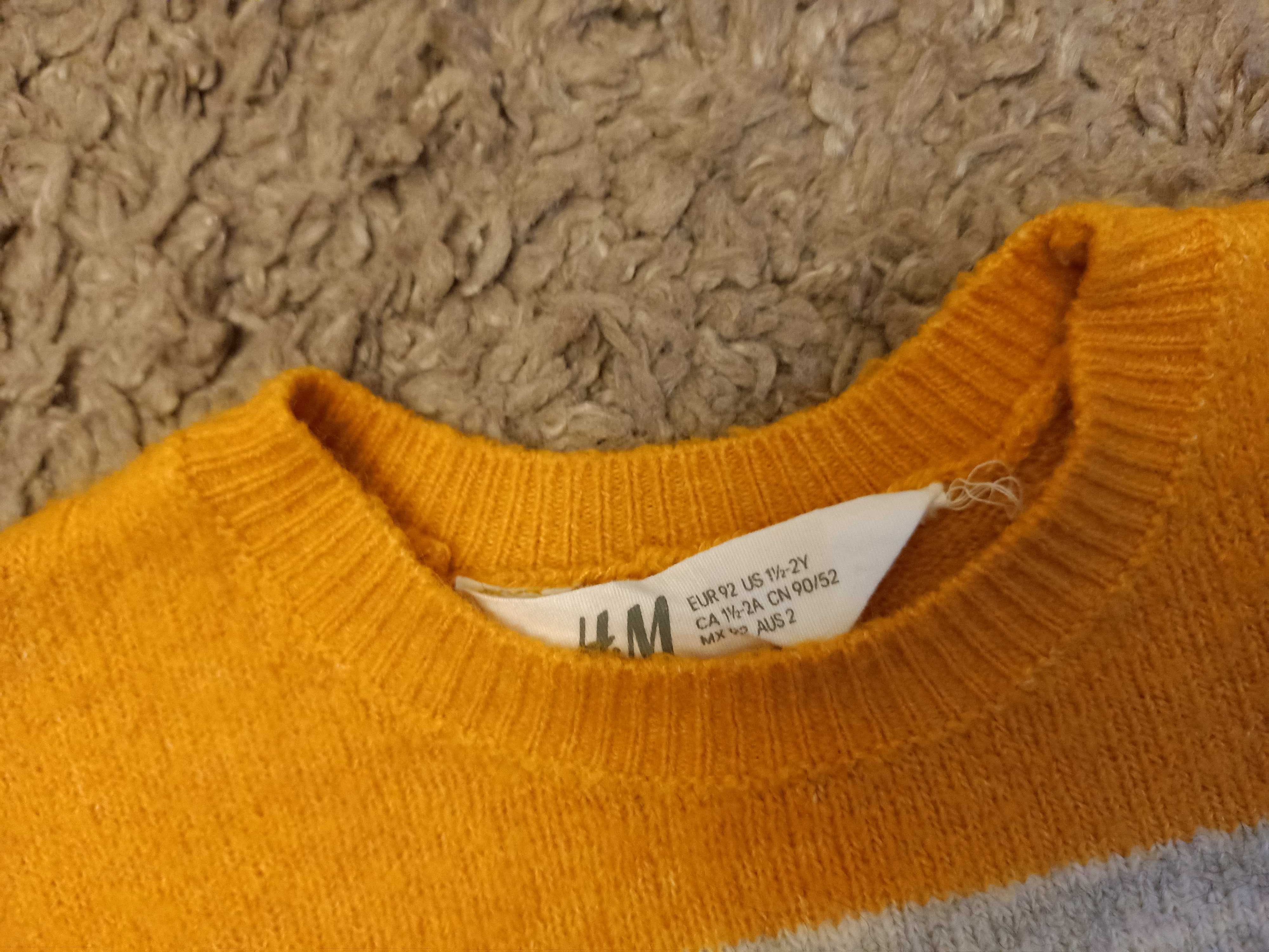 Sweterek H&M rozmiar 86/92