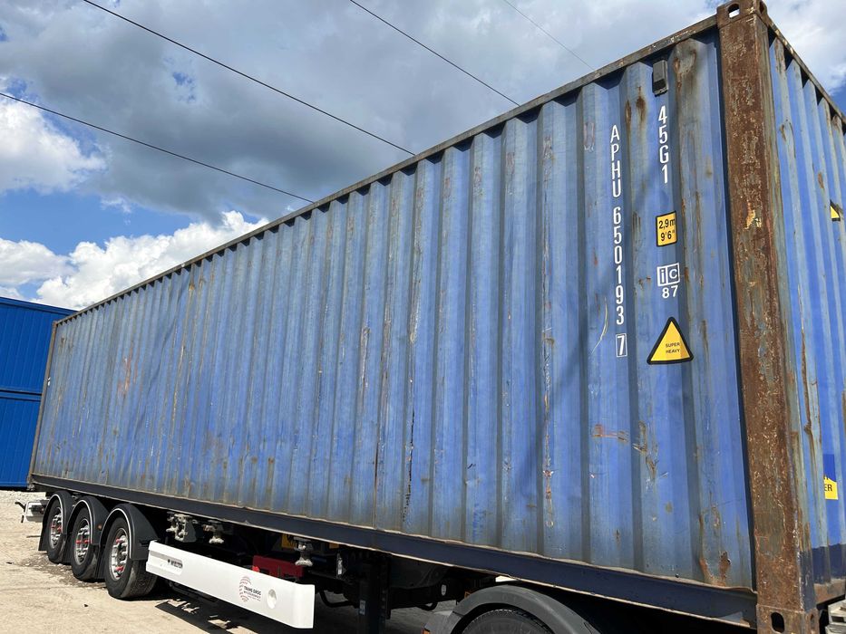 Kontener morski 40' HC Używany kontener magazynowy Dostawa cała Polska