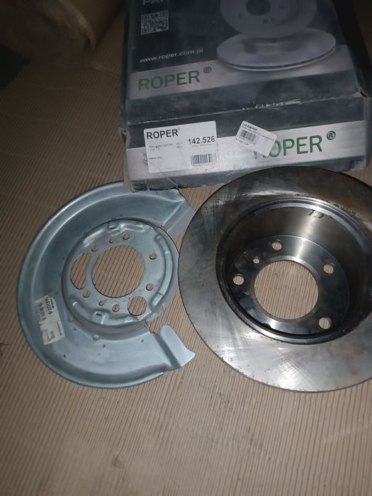 Tarcza hamulcowa+kotwiczna Volkswagen lt/Mercedes sprinter tył nowa