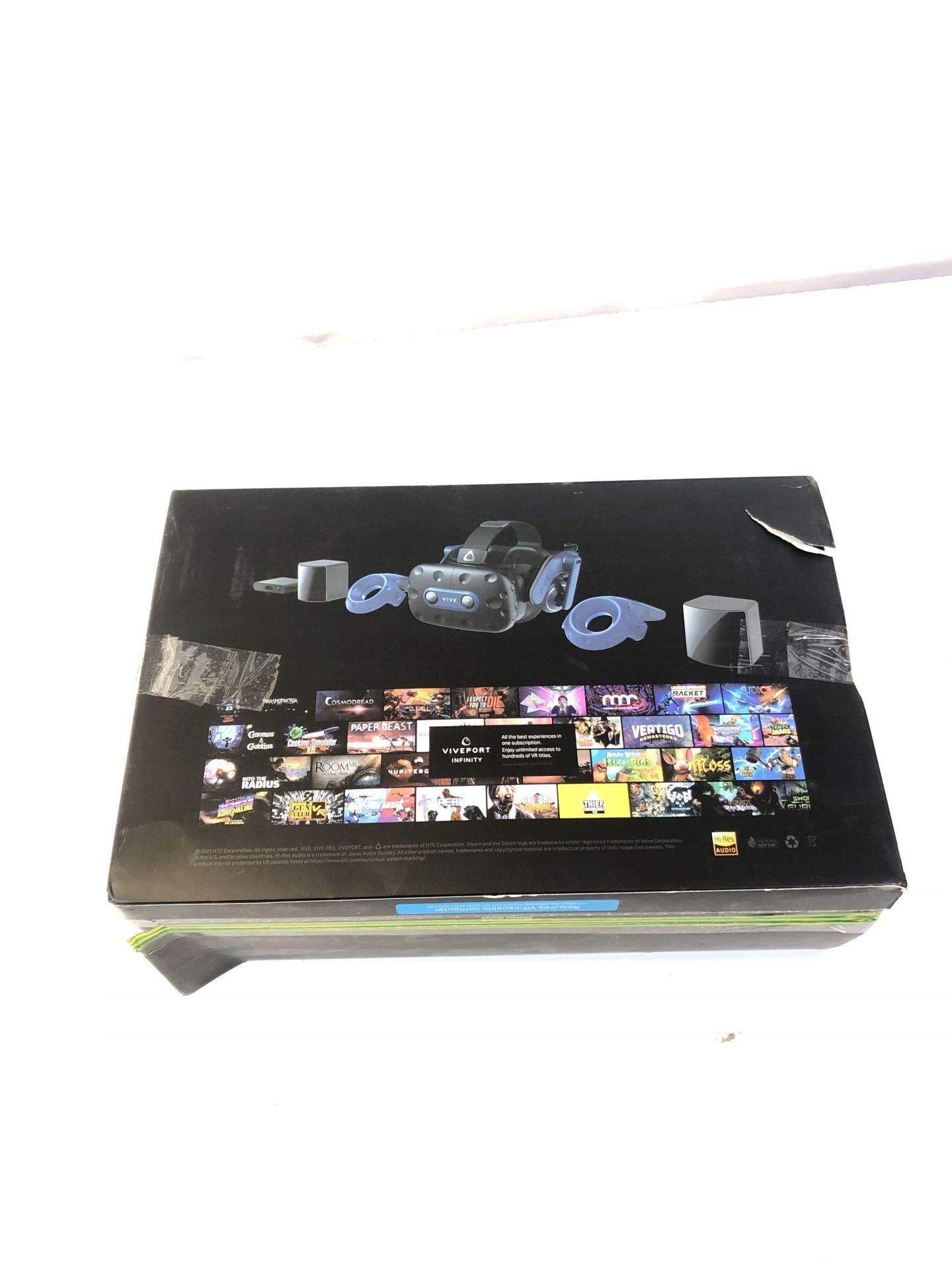HTC VIVE Pro 2 Full Kit zestaw VR 5K 120Hz 120° do gier PC