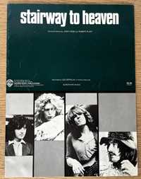 Stairway to heaven LedZeppelin Nuty fortepian, wokal, gitara