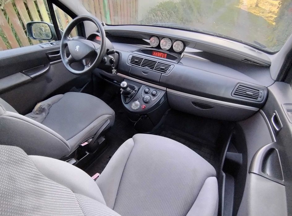 Peugeot 807, 1 właściciel, z polskiego salonu, klima, ważne BT i OC