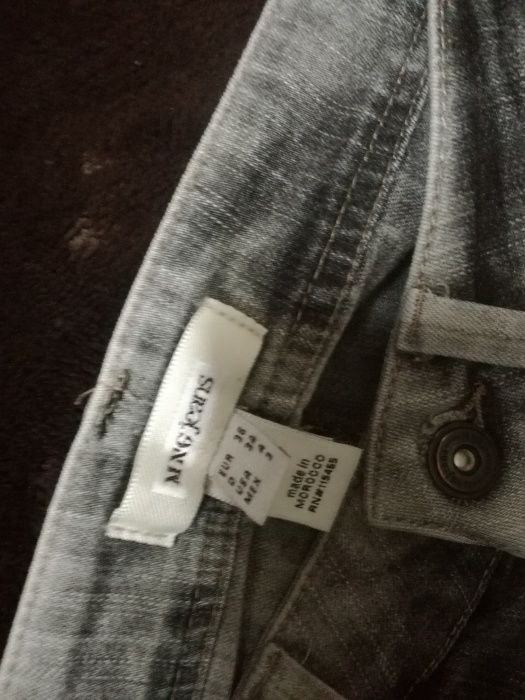 Стрейчевые фирменные джинсы Манго р.ХС-С в идеальном состоянии
