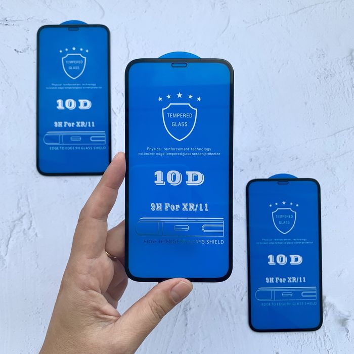 Захисне скло 5D/10D для iPhone ХR / 11 | защитное стекло на айфон Хр
