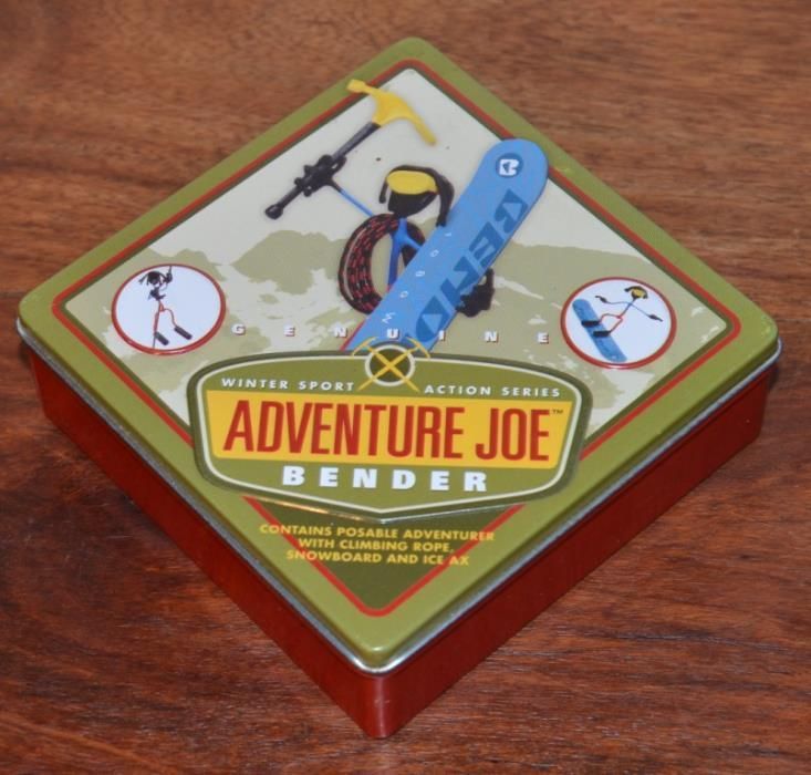 Boneco dobrável/flexível (BENDER) - “Adventure Joe” = “Joe Aventureiro