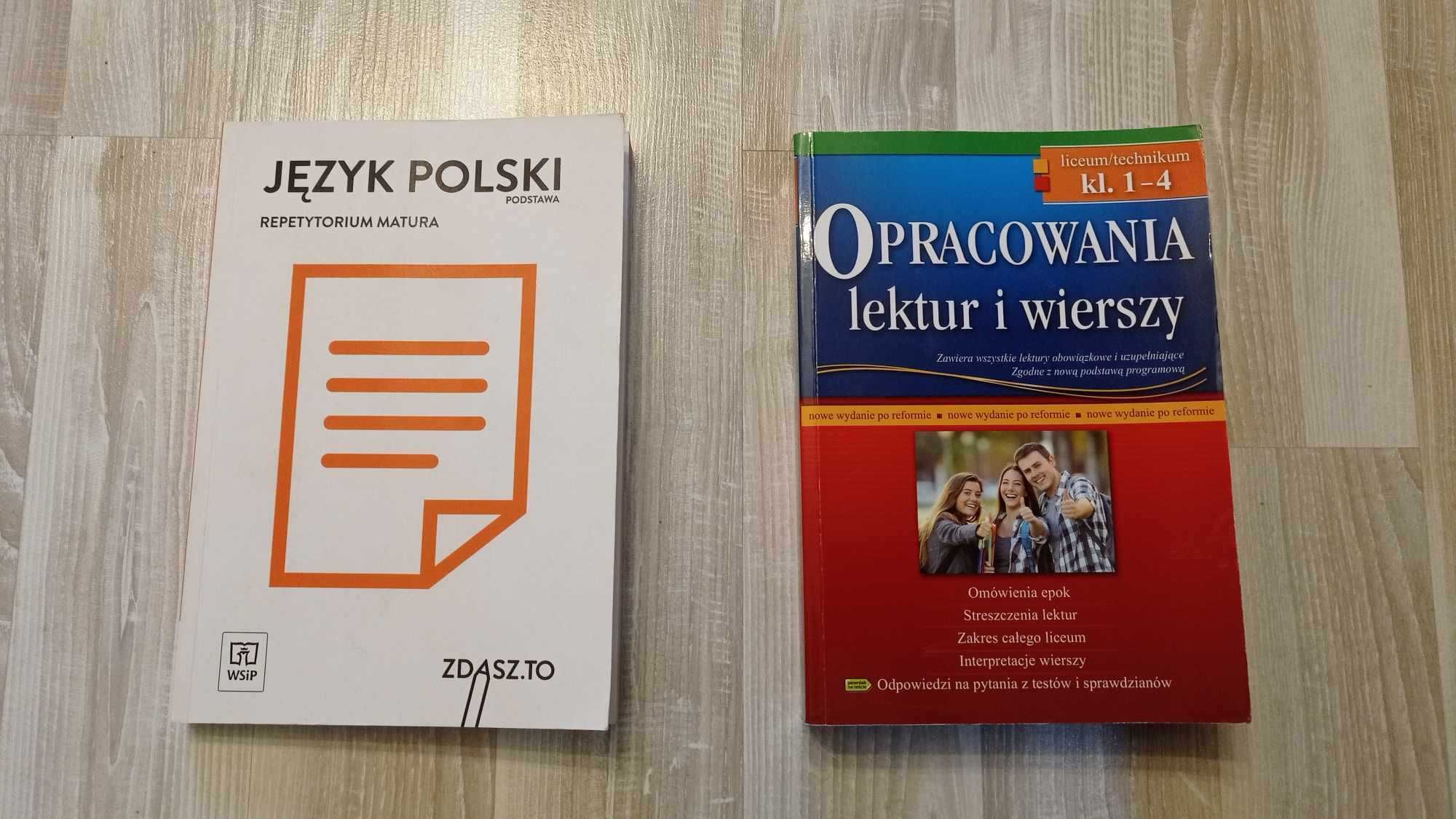 Język Polski - Podstawa - zestaw repetytorium opracowania