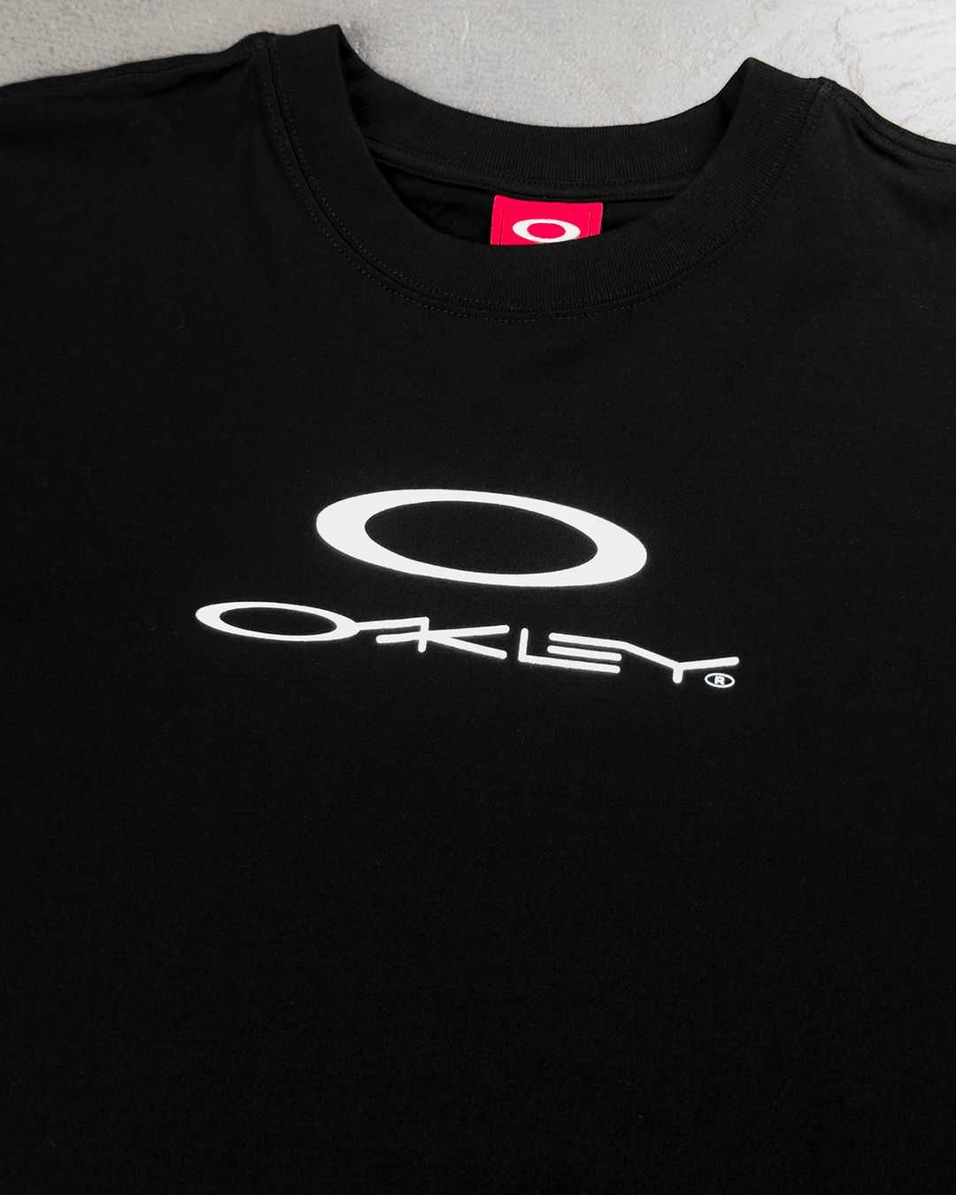 Футболка OAKLEY White Logo T-shirt Black