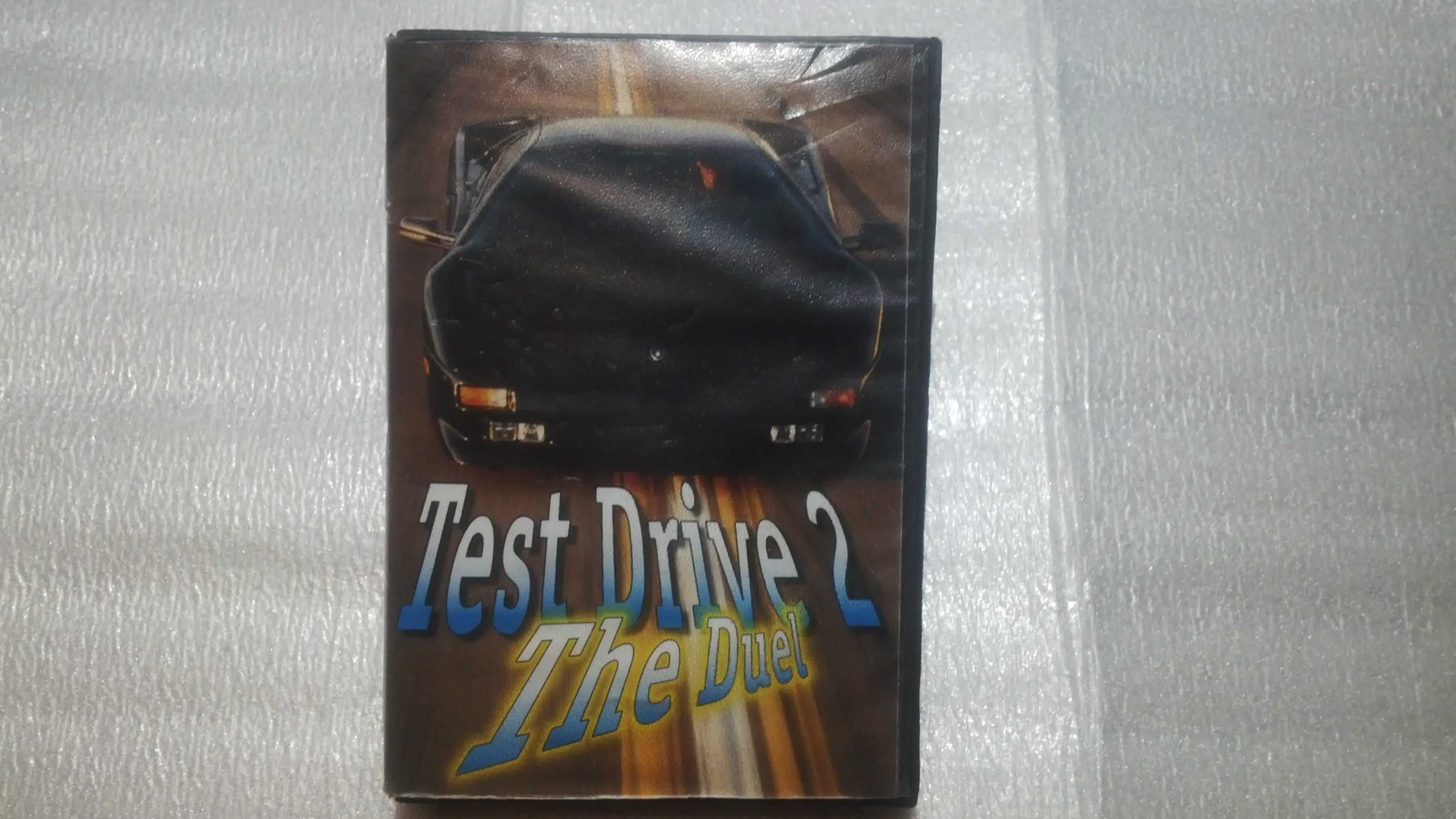 Редкий картридж для приставки Sega 16bit Test Drive 2 The Duel