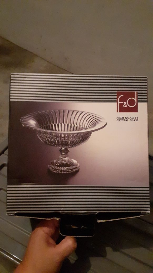 Taça cristal F&D