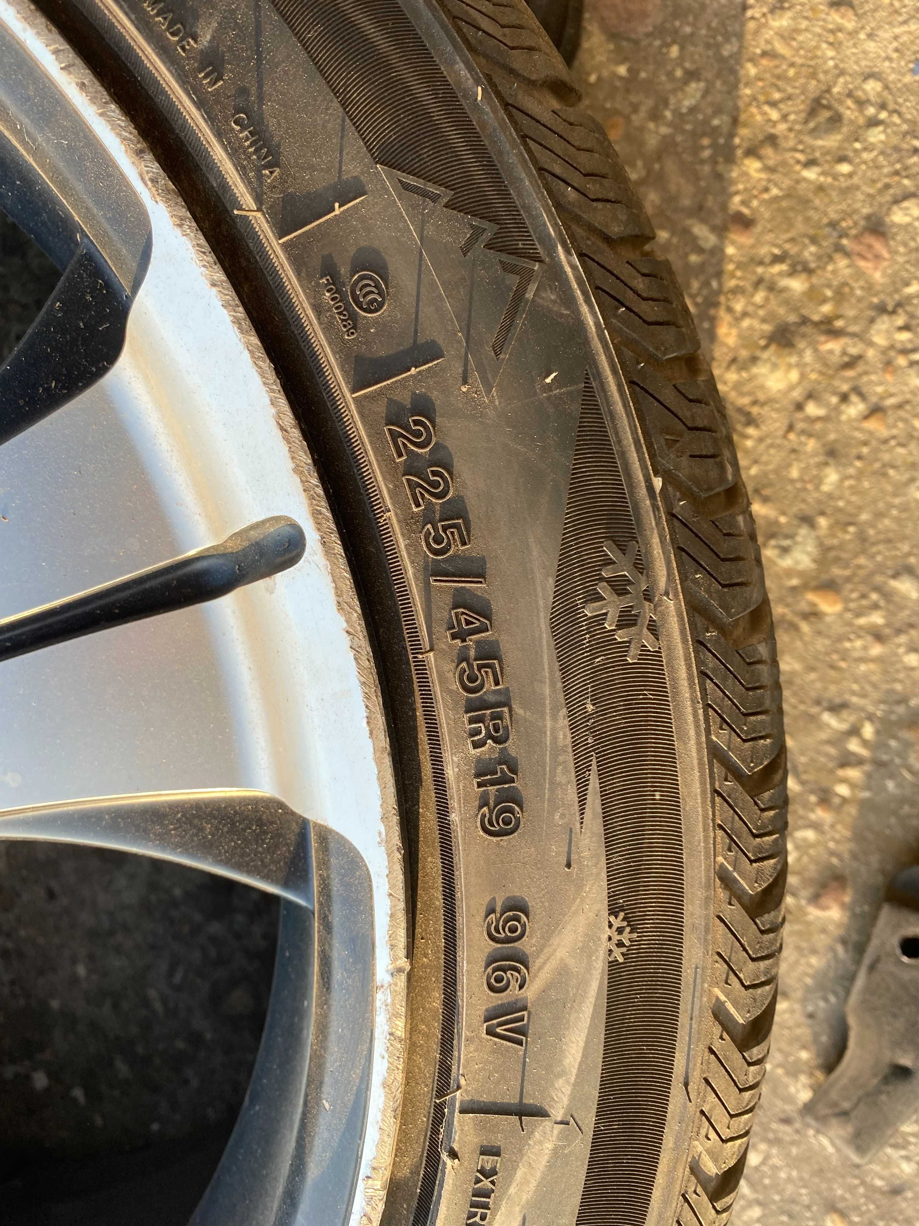 koła 19 cali  mazda 6gj   225/45/19 zima