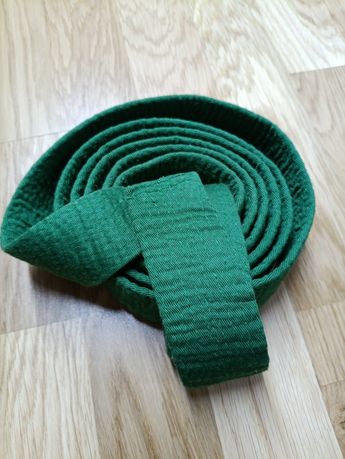 Pas Zielony długi karate aikido