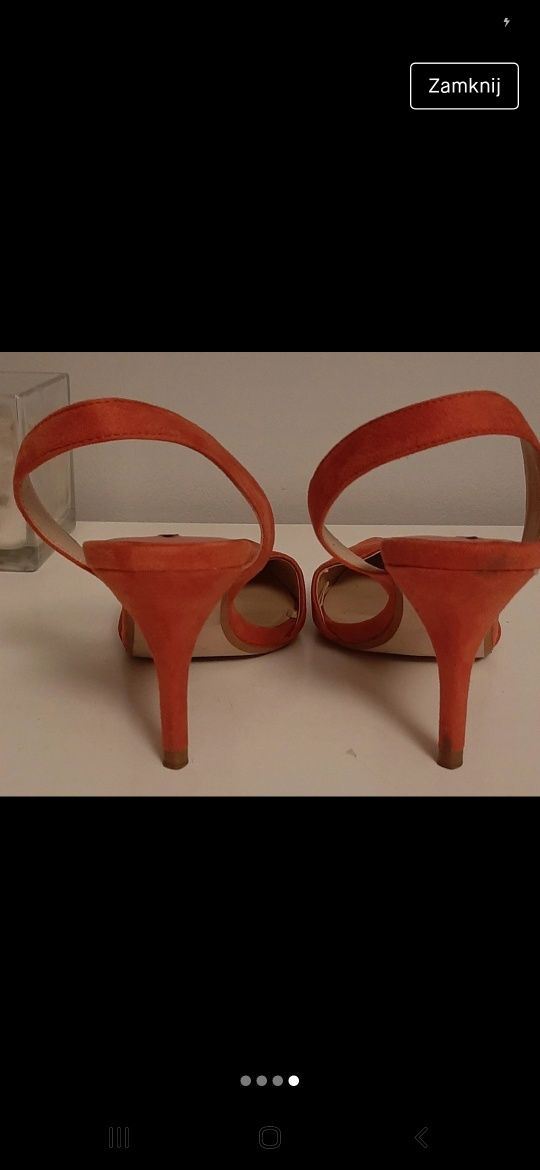 Buty ZARA- z odkrytą pięta
