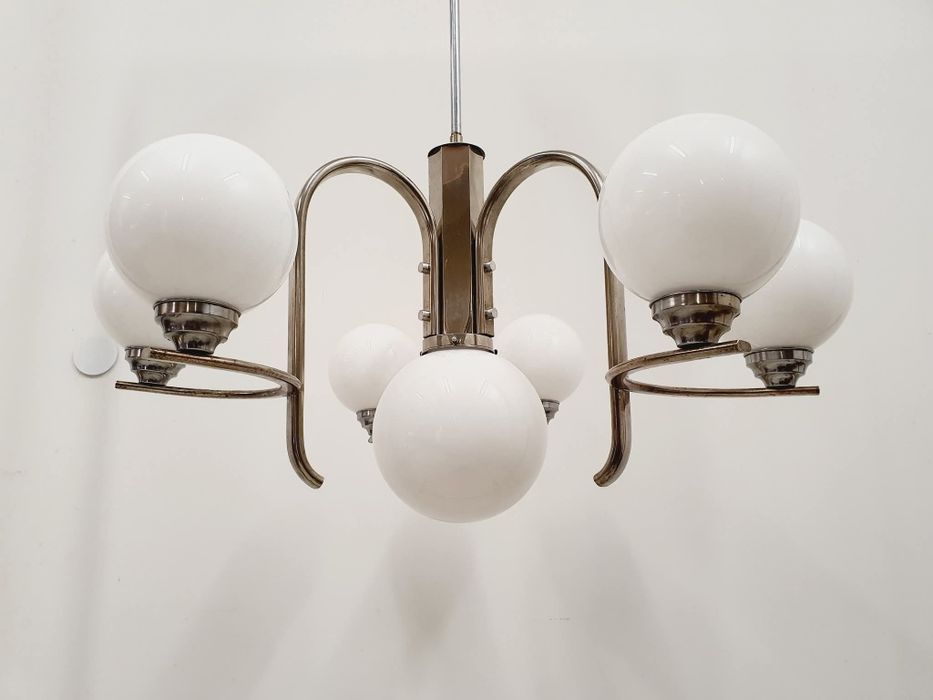 Duży Żyrandol Lampa Art Deco lata 30-te