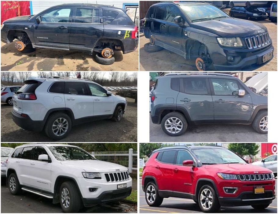 Разборка запчасти Jeep Cherokee Compass Renegade Grand Cheerokee шрот
