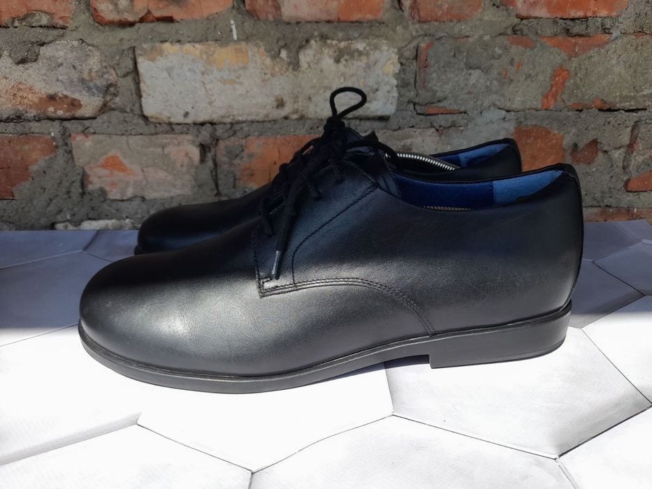 Оригинал Мужские повседневные туфли Birkenstock кожа, 45( 29 см )