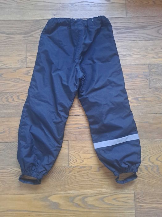 Spodnie ocieplane na sanki i sporty zimowe H&M rozmiar 122