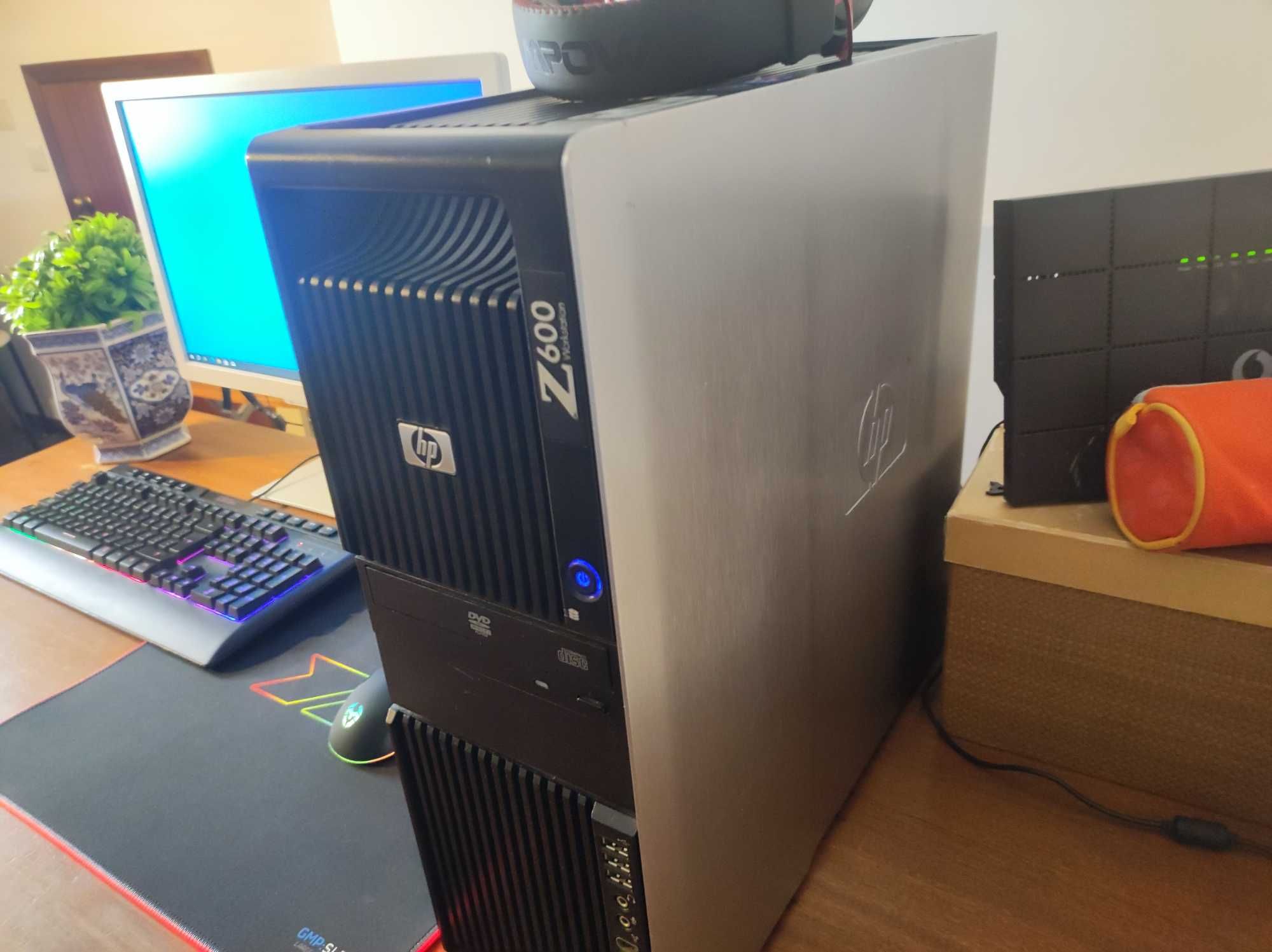 PC Workstation HP Z600 (2x Xeon X5670 12/24 3GHz /16GB DDR3/ SSD+HDD)