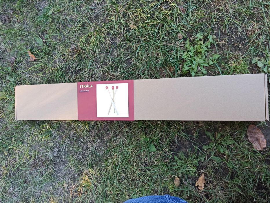 Ikea Strala lampa zapałki