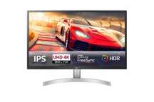 Monitor LG IPS UHD 4K de 27" com Radeon Freesync 27UL500P-W Como Novo