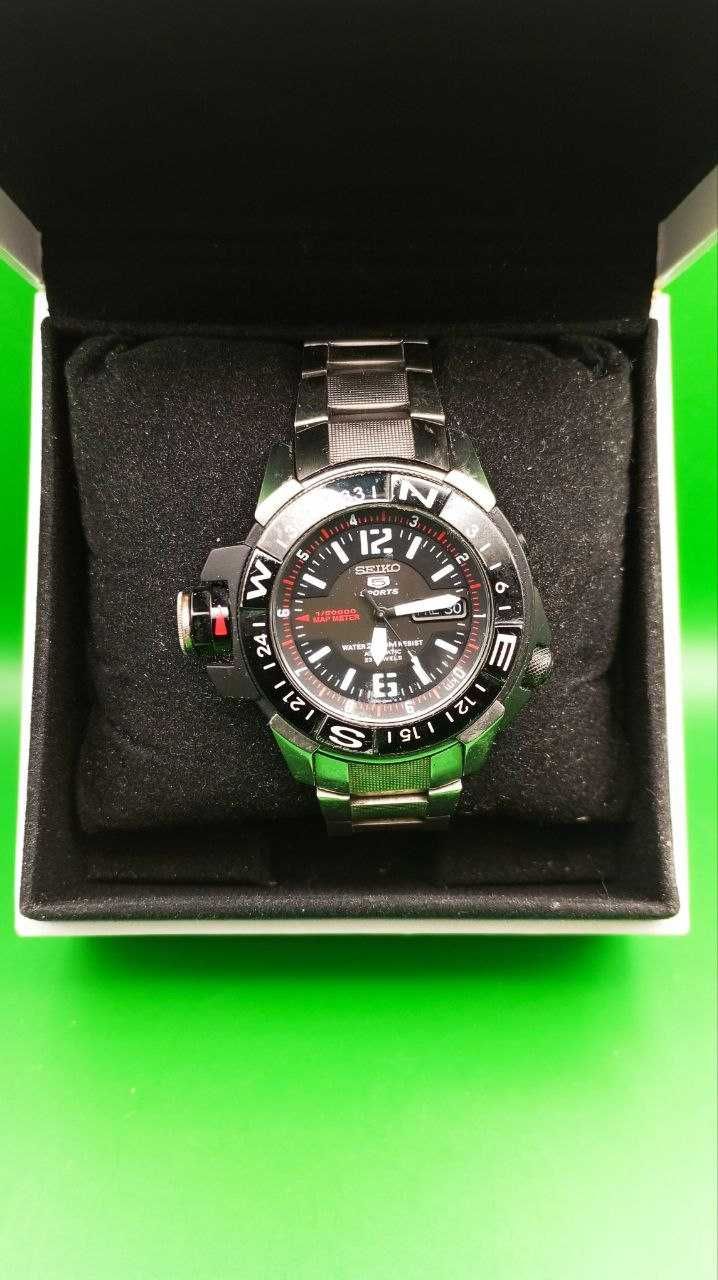 Классические часы Seiko 5 Sports SKZ229K1 «Atlas / Landshark»