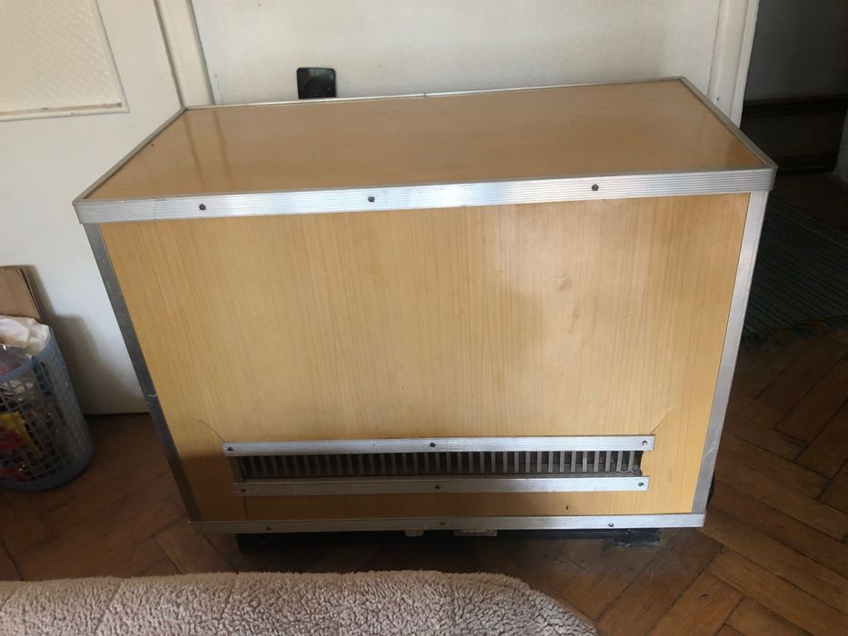 Piec akumulacyjny PRL * 1975 * cegła szamotowa