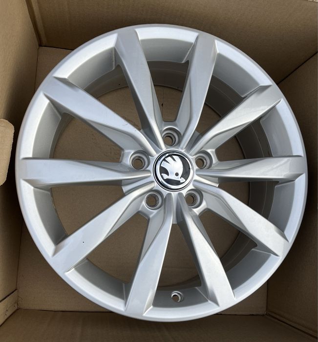 Alufelgi 17 Skoda Octavia 17 Felgi 5x112 Jak Nowe