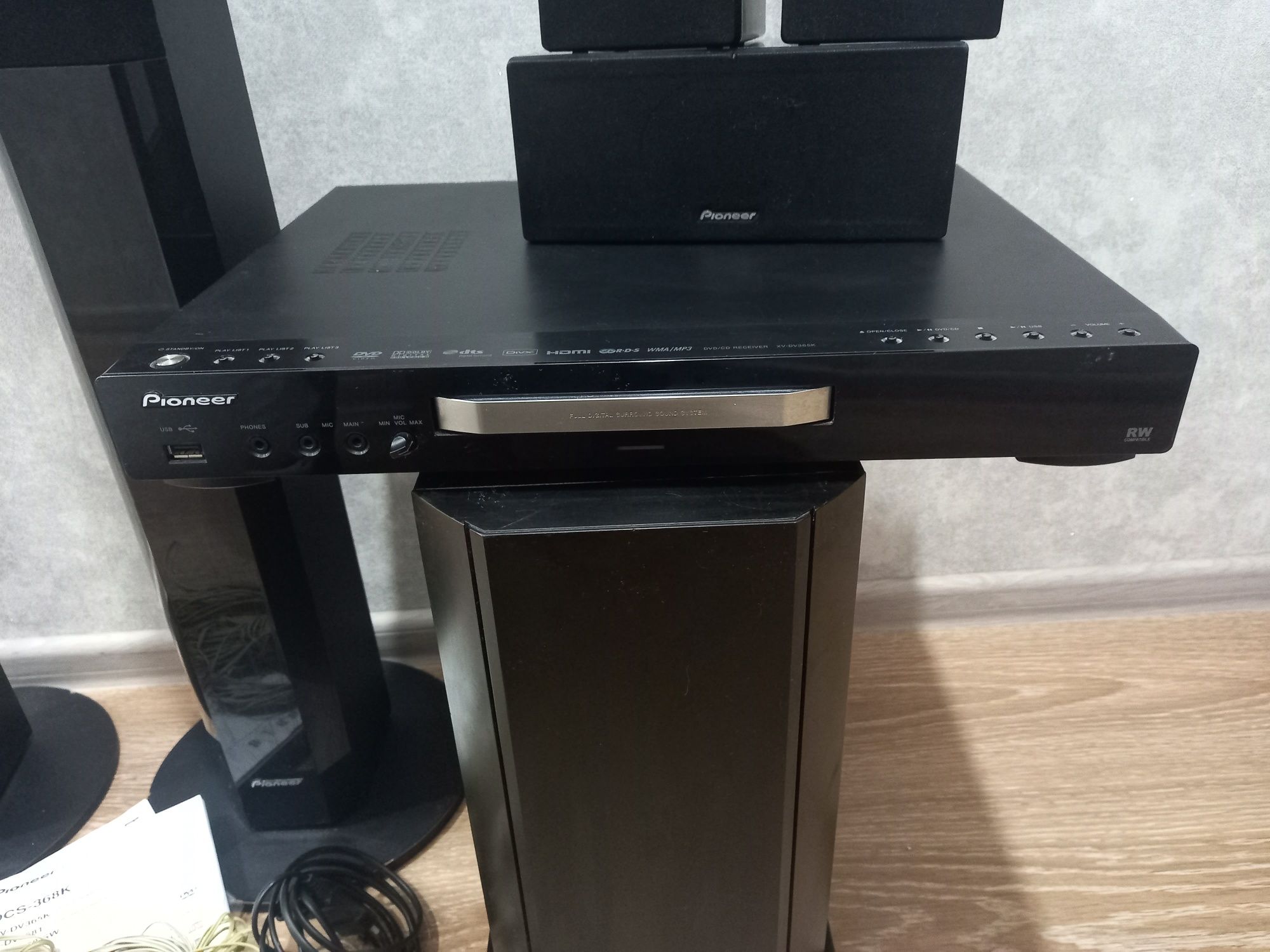 Продам домашній кінотеатр 5:1 PIONER DCS-DV365K