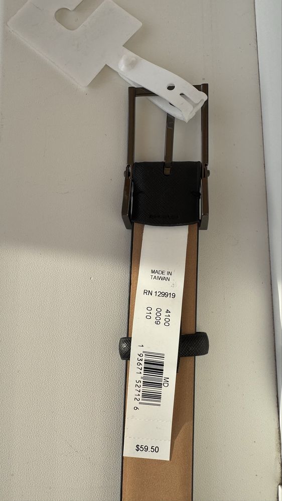 Ремінь Calvin Klein Reversible Saffiano Leather Dress Belt ремень