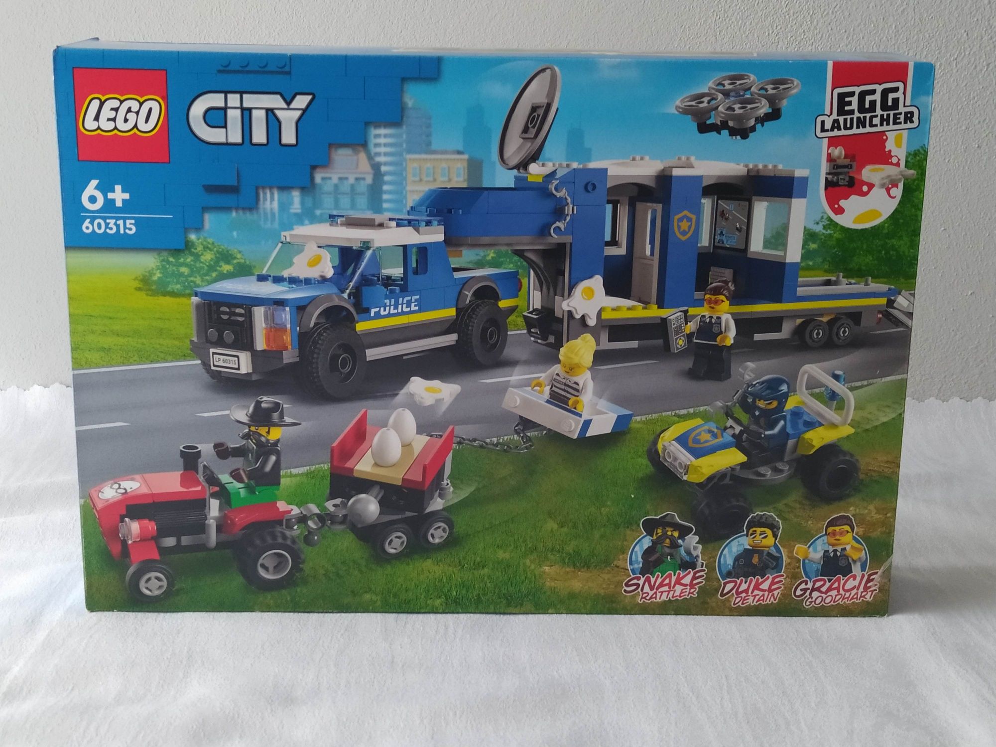 LEGO City, Mobilne centrum dowodzenia policji, stan Bardzo Dobry