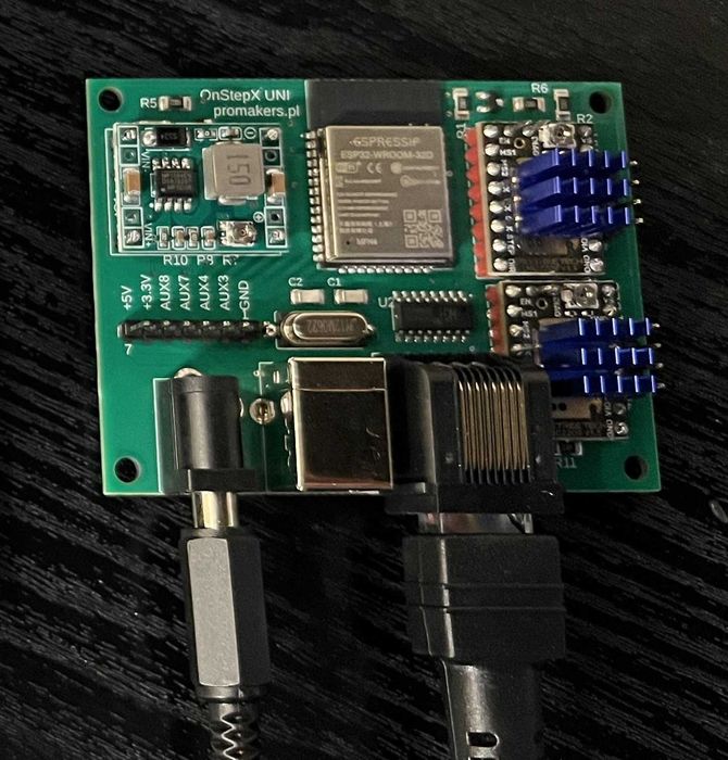 Płytka do konwersji montażu OnStep X, WiFi, BT astrofotografia EQ5 EQ3