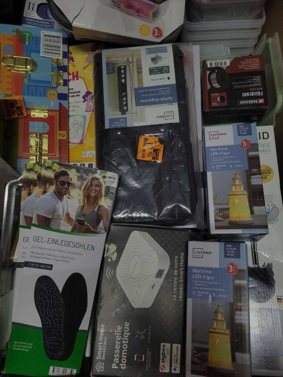 Розпродаж товарів з Lidl, Penny, Action – палети під ключ! 138 кг