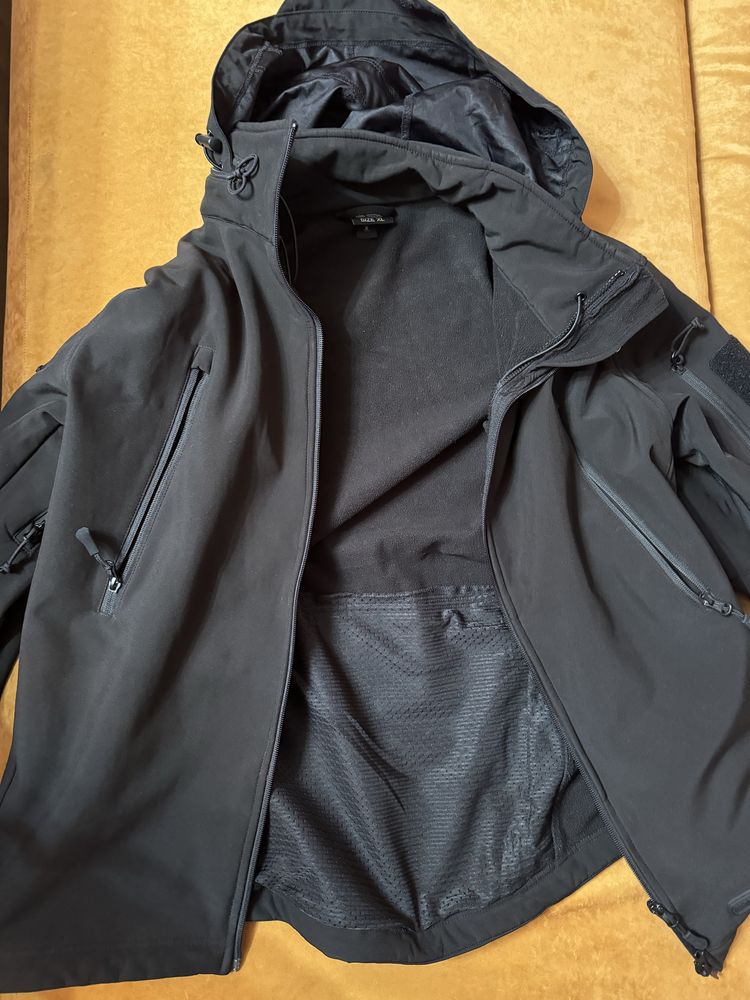 М-ТАС куртка soft chell з підстібкой black