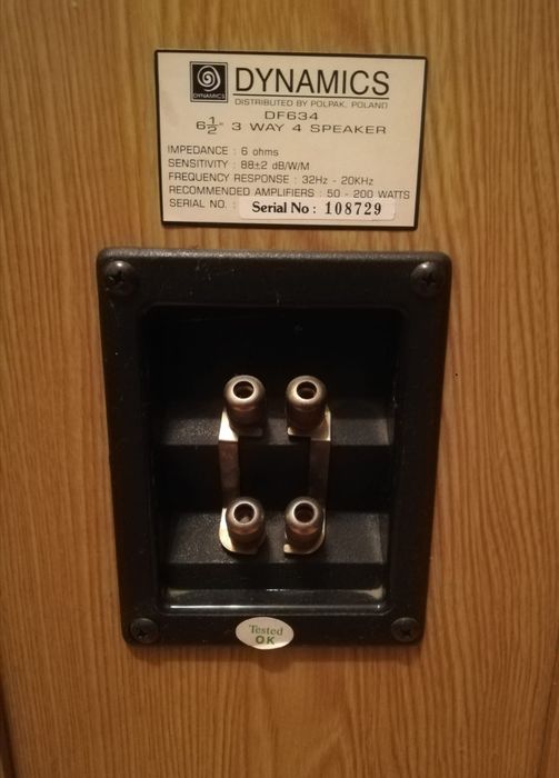 Ampituner Onkyo TX-DS474 do kina 5.1 zestaw głośników