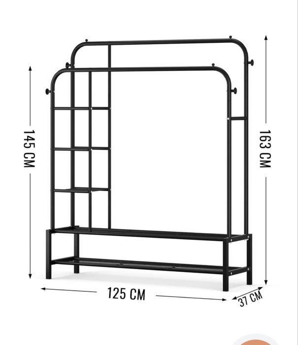Продам стійку для одягу