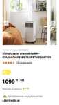 Klimatyzator przenośny AM-07A2A4/DAR2-B6 7000 BTU EQUATION na gwarancj