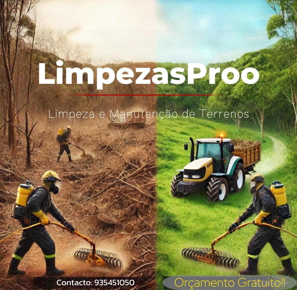 Limpezas e Manutenção de Terrenos LP