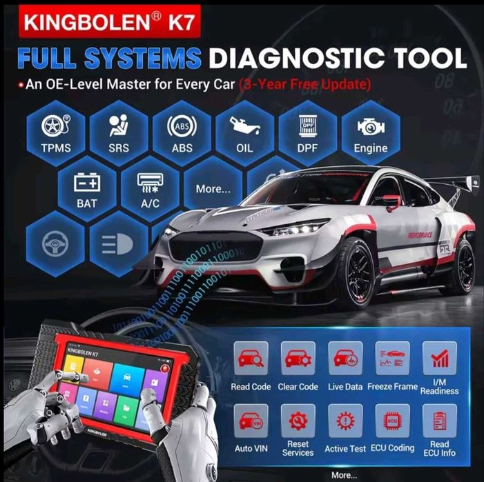 Kingbolen k7 KINGBOLEN K7 Dożywotnia Aktualizacja Interfejs Diagnostyc
