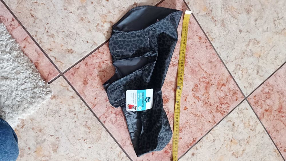 XS NOWY płaszczyk przeciwdeszczowy dla psa, płaszcz kurtka