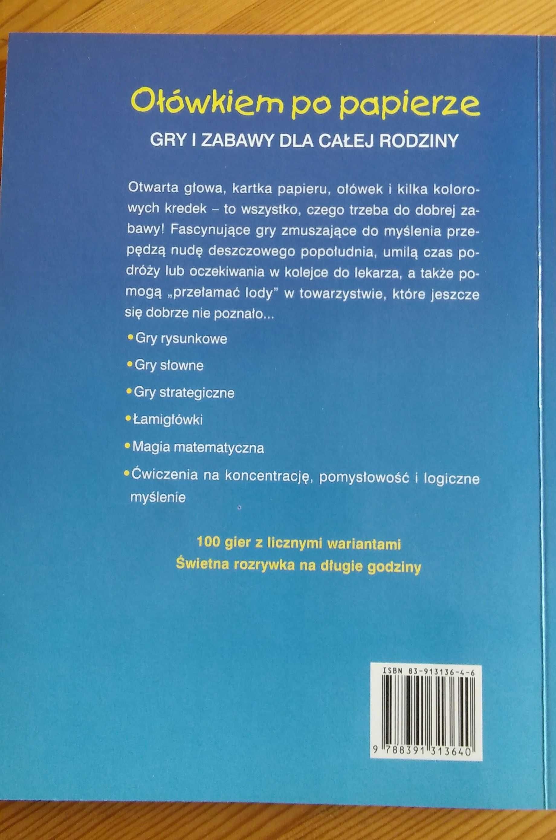 Pomysł na prezent Ołówkiem po papierze. Gry i zabawy dla całej rodziny