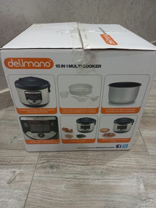 Мультиварка 18-в-1 Delimano