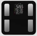 Waga łazienkowa BLUETOOTH H SMART BLACK  aplikacja