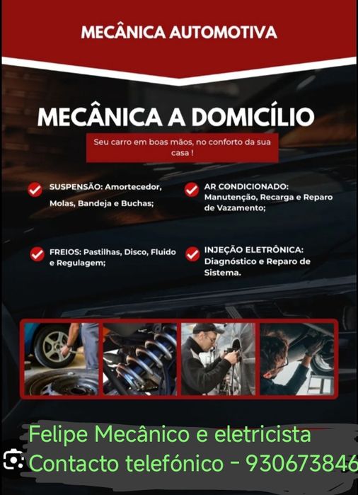 Mecânico ao domicilio 24 horas