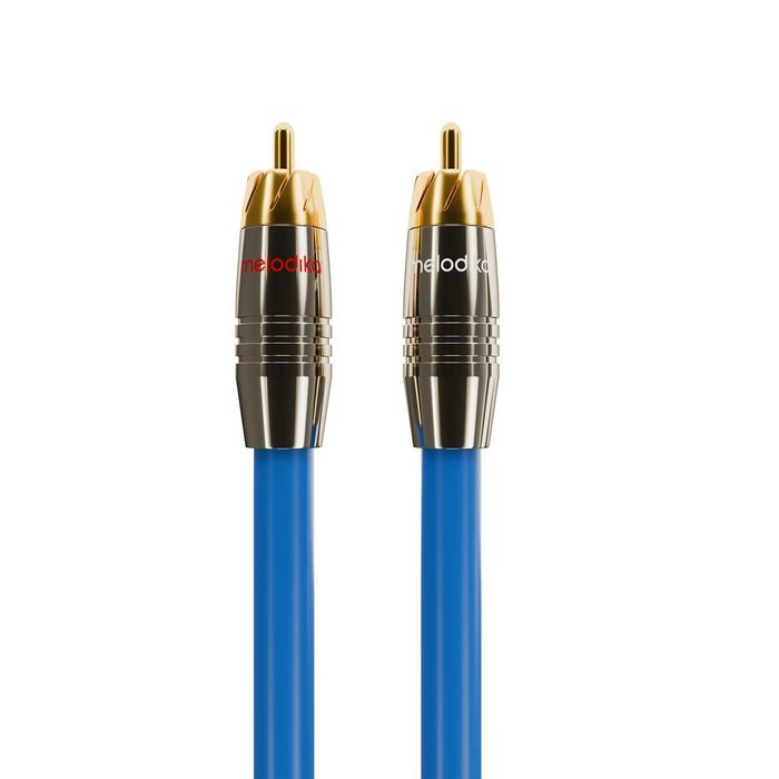 Melodika SB2R10 Kabel 2xRCA - 2x RCA Sky Blue - 1m SKLEP