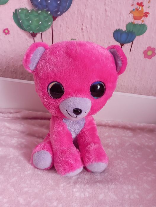 Глазастики Ведмедик Lumo Stars Raspberry