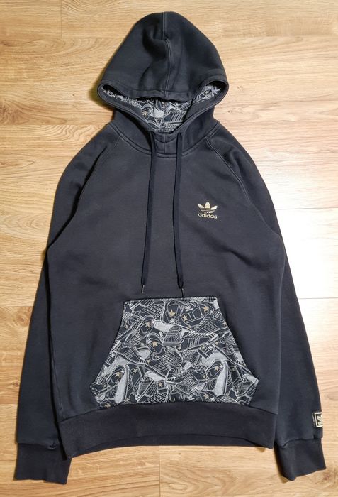 Bluza Adidas Superstar S Czarna z Kapturem