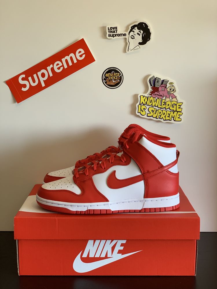 Dunk high university red 36.5/38/40/42