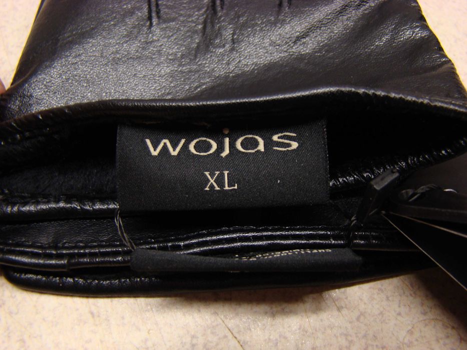 Skórzane rękawiczki męskie Wojas XL zimowe dotykowe eleganckie wygodne