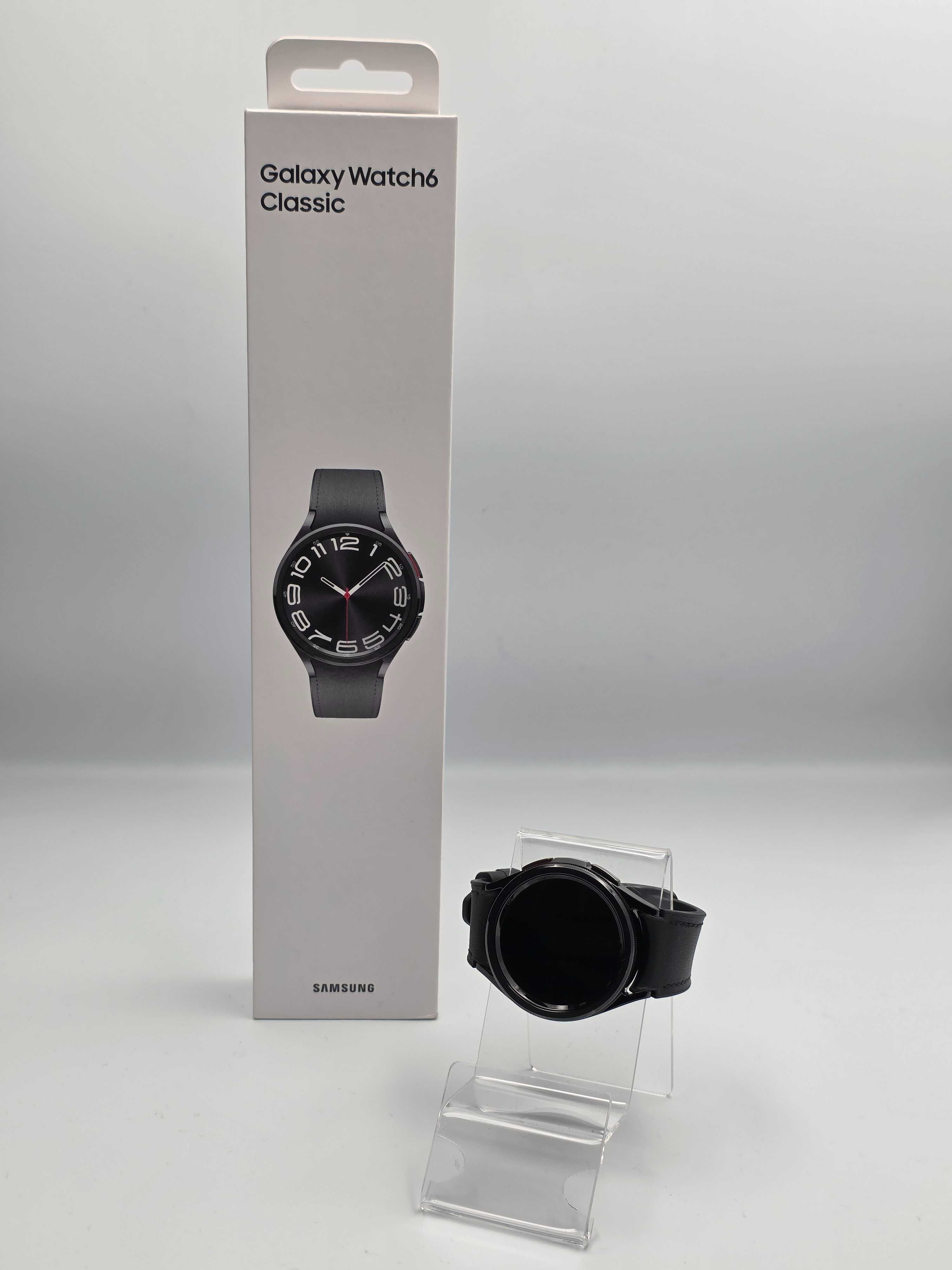 Samsung Watch 6 Classic LTE 43mm Black - GWARANCJA 12 miesięcy WYSYŁKA