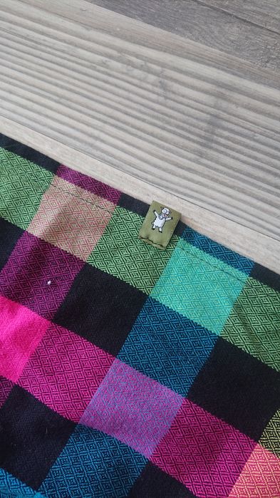 Chusta tkana do noszenia LennyLamb diamentowa krata 4,6 m